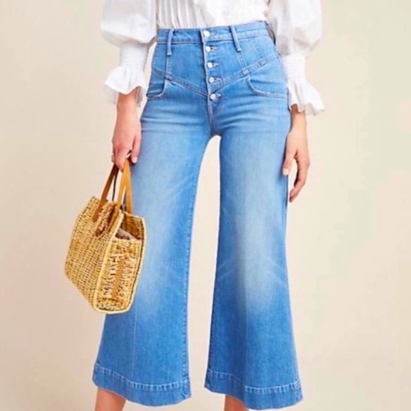 MOTHER Denim - Mother swoonerroller crop jeans